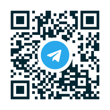 QR-код для связи в Telegram